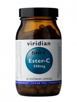 Viridian Ester-C 550mg (90 Vegetarian Caps)