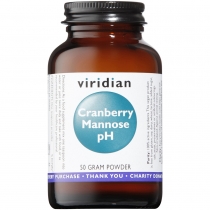 Viridian Cranberry Mannose pH 50 gram powder