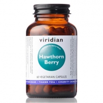 Viridian Hawthorn Berry 60 Vegetarian Capsules