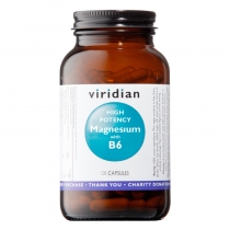 Viridian High Potency Magnesium with B6 120 Capsules