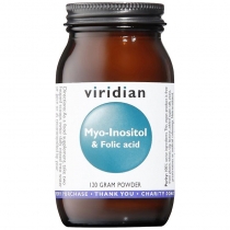 Viridian Myo-Inositol & Folic Acid 120g Powder
