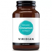 Viridian Organic Cinnamon Extract 60 Capsules