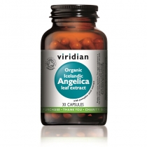 Viridian Organic Icelandic Angelica Leaf Extract 30 Capsules