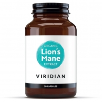 Viridian Organic Lion's Mane Extract 30 Capsules