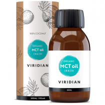 Viridian Organic MCT Oil C8 & C10 100% Coconut 200ml