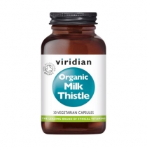 Viridian Organic Milk Thistle 30 Vegetarian Capsules