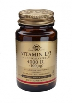 Solgar Vitamin D3 4000 IU 60 Veg. Capsules