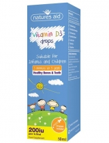 Natures Aid Vitamin D3 Drops for Infants and Children