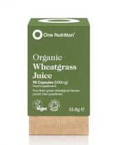One Nutrition Org Wheatgrass Juice Capsules 90 Capsules