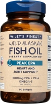 Wiley's Finest Wild Alaskan Fish Oil Peak EPA 1000mg 90 Capsules