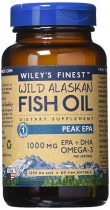 Wiley's Finest Wild Alaskan Fish Oil Peak EPA 60 Fish Capsules