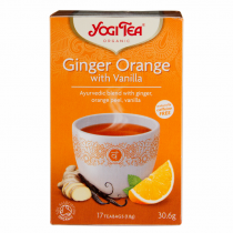 Yogi Tea Organic Ginger Orange with Vanilla 17 Teabags