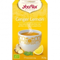 Yogi Organic Ginger & Lemon Tea 17 Teabags