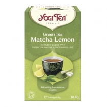 Yogi Tea Organic Green Tea Matcha Lemon 17 Teabags