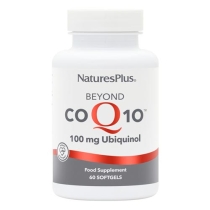 Natures Plus Beyond Co-Q10 Ubiquinol 100mg 60 Softgels