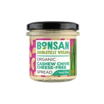Bonsan Organic Cashew Chive Cheese-Free Spread 135g