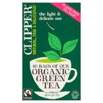 Clipper Organic Green Tea 40 Bags