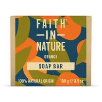 Faith in Nature Orange Soap Bar 100g