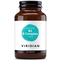 Viridian High Five B5 B-Complex + Vitamin C 90 Capsules