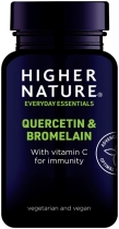 Higher Nature Quercetin and Bromelain 60 Tablets