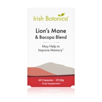 Irish Botanica Lion's Mane & Bacopa Blend 60 Capsules
