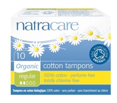 Natracare Organic Cotton Tampons 10 Regular