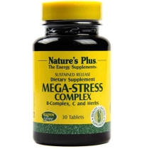 Natures Plus Mega-Stress Complex 30 Tablets