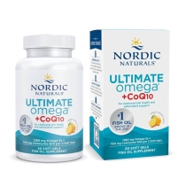 Nordic Naturals Ultimate Omega +CoQ10 Fish Oil 60 Soft Gels