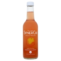Raw Organic SynerChi Live Kombucha Oranges & Lemon 330ml