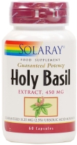 Solaray Holy Basil 450mg (60 Vegan Capsules)