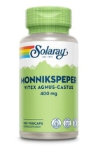 Solary Vitex Agnus-castus 400mg 100 Veg Caps