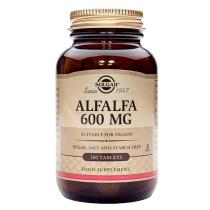 Solgar Alfalfa 600 mg 100 Tablets