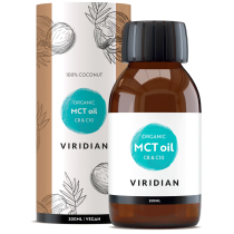 Viridian Organic MCT Oil C8 & C10 100% Coconut 200ml