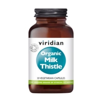 Viridian Organic Milk Thistle 30 Vegetarian Capsules