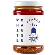 White Mausu Peanut Rayu 240g